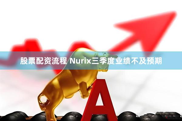 股票配资流程 Nurix三季度业绩不及预期